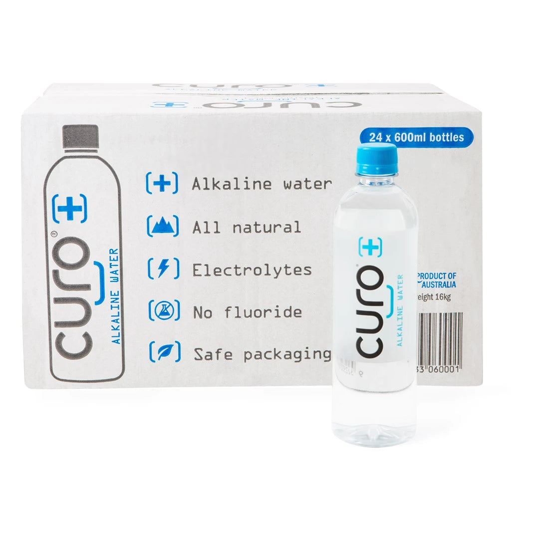 Curo Alkaline Water 600ml x 24 Bottle Carton